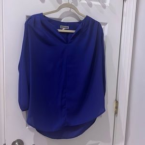 Dark Blue, Formal Women's Blouse